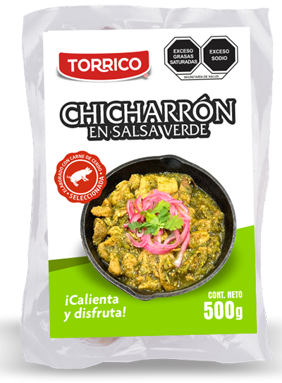 Chicharrón en Salsa Verde